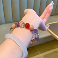 Iridescent Multi-Stone Crystal Bracelet