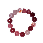 Strawberry Quartz Gradient Crystal Bracelet