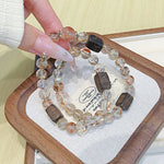 Black Gold Super Seven Crystal Bracelet